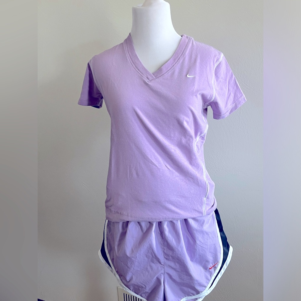 Nike v- neck top